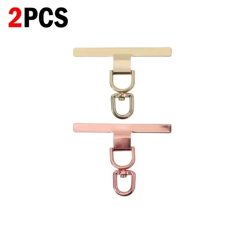 1-4Pcs Upgraded 360 Degree Rotatable Luxury Metal Gasket Phone Lanyard Patch Stainless Steel 0.3mm Cellphone Straps Tether Tabs