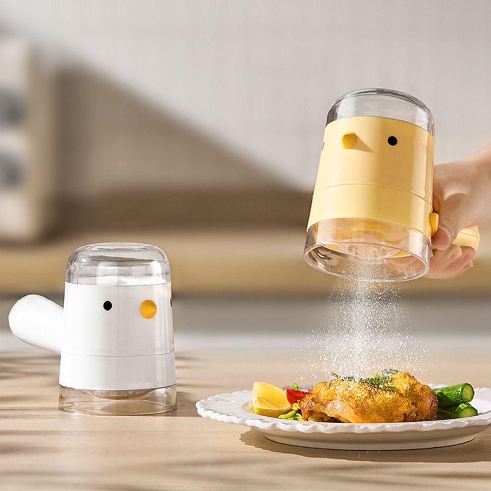 Refillable Seasoning Bottle Container Chicken Shape BBQ Seasoning Bottle  Kitchen Gadgets