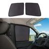 Memory Steel Front Row Window Screens Net For Nissan Frontier 2013-