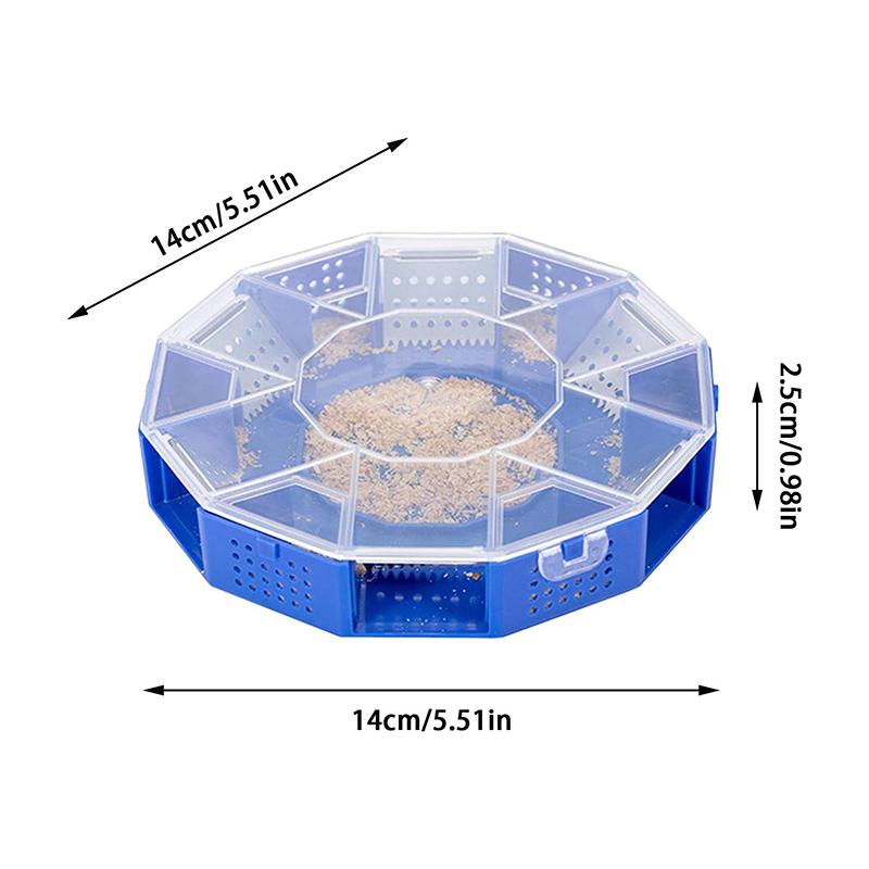 1pc Blue Cockroach Trap Pest Pest Insect Countermeasure Fly Killer Trap Cockroach Killer Reusable durable hight quailtly