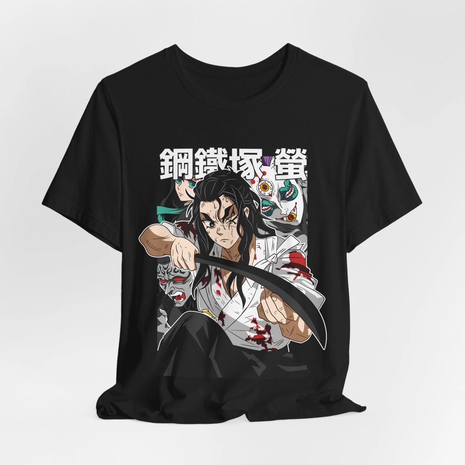 Anime-Inspired Unisex Tee, Graphic Tee, Manga Shirt, Casual Fashion, Gift [...] L