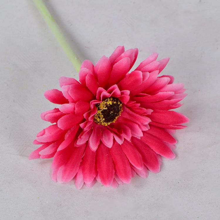 Gerbera Artificial Flower Arrangement - African, Persian, Richness Daisy for Living Room or Garden Decor