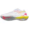 Wave Fang Mizuno 2 'White Pink Bolt Neon' 71GA231322