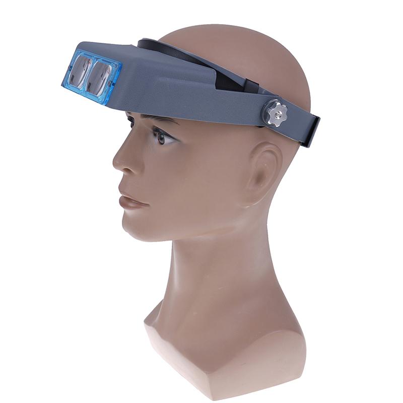 Optivisor Stirnbandlupe Lupe Reparaturhelm Lupe Brille