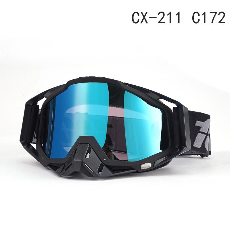 100% Windproof Off-road Motorcycle & Ski Goggles for Outdoor Riding
