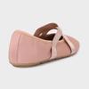 Fashion Pink Silk Flat Ballet Shoes Women Fashion Round Toe Shallow Design Brand Flat Sandals Comfort Elegant 42 Large Size Casual Shoes