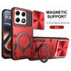 Metalowy pierścień etui ochronne na aparat do Moto Edge 70 Pro 70 Fusion moto Signature Armor Obrotowy uchwyt Pokrowiec