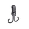 Electric Car Stroller Rotating Double Hook - Universal Baby Bag Hanger
