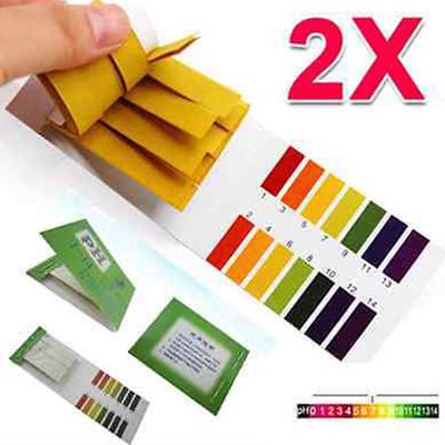 Fullsortiment PH alkaliskt surt vatten lackmustestsats 160 remsor 1-14 testpapper
