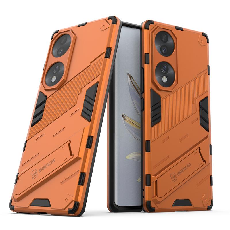 Etui Pokrowiec Dla Honor 70 Dla Huawei Honor 70 5G Capas Nowy Stojak Podpórka Odporny na Wstrząsy Tylny Uchwyt Pokrowiec Dla Honor 70 Pro 5G Fundas