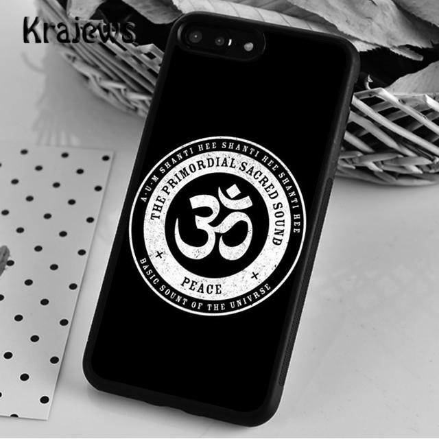 Aum Om Yoga Symbol Hindu Fitness For iPhone 17 Air 16 Phone Case Cover 15 14 Plus 12 13 Pro Max Fundas