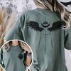 T-shirt da Comfort da Lettore con Licenza Trono di Vetro Merch TOG Stampa SJM Girocollo Unisex Maglietta Divertente Abbigliamento Trendy Casual Streetwear