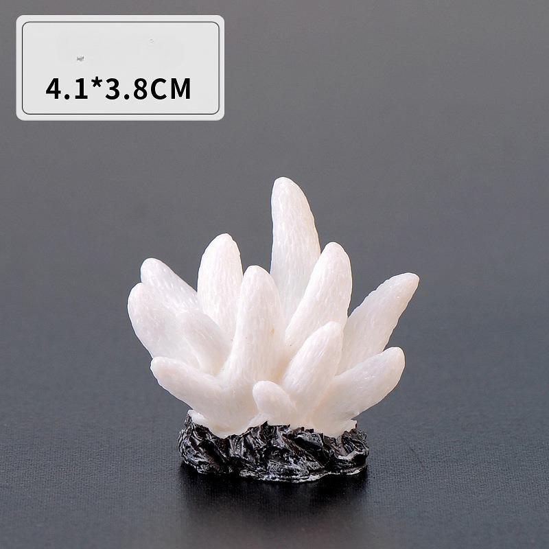 Simulated Resin Coral Aquarium Fish Tank Small Ornaments Mini Gift Decorations Starfish Ornaments