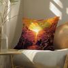 Gratefuldeadrockband Pillow Case Pillowcase, Double-Sided Printed, Sofa Cushion, Bedroom Headboard