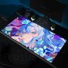 Large Mouse Pad Hoshimachi Suisei Anime Computer Notebook Hololive Gaming Setup Accessories Mouse Mat Non-slip Keyboard Desk Pad