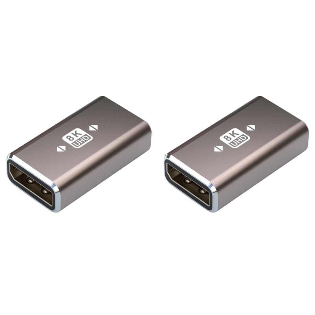 

Адаптер Displayport-Displayport 8K60 Гц DP1.4 для MacBook(Женская женщина)