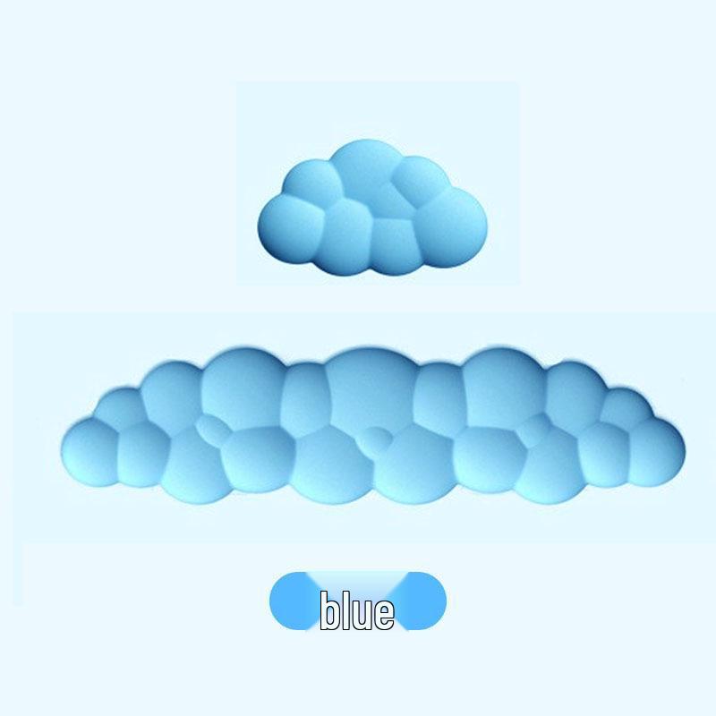 Bequeme Memory-Foam Handgelenkauflage Mauspad mit rutschfester PU-Oberfläche für Desktop-Büro
