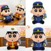 Cute Crayon Shinchan Plush Doll With Pilot And Firefighter Design For Gift Kids