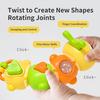 Versatile Twisting Worm Baby's Small Month Age Exercise Hand Puzzle Toy