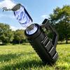 Anti-slip Beverage Holder Assault-Style Tactical Can Cooler with Handle, Double-Wall Insulated Sleeve for Standard Cold And Warm Drink Cans, Non-Slip