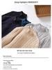 2025 Autumn/Winter Men's High Neck Thick Knit Zipper Cardigan Sweater