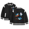Kinder Baseballjacke mit Fleece-Futter - Lässige Herbst-/Winter-Oberbekleidung