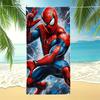 Spider-Man Beach Towel,Superhero Quick-Drying Pool Towel Kids Bath Towel Blanket for Summer Vacation Multiple Sizes Available