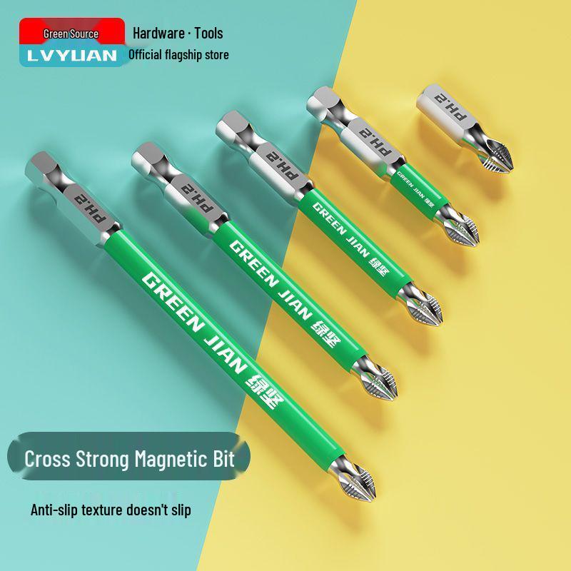 High-Strength Magnetic Electric Screwdriver Set with Impact Extended Bits