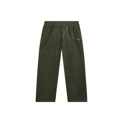 Ess Loose Retro Corduroy Lace-Up Casual Pants Men Pants 636318-81