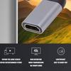 Flat Cable USB C to HDTV Adapter Type C to HDTV Adapter 4K@60Hz Video Sound Sync Screen Converter Heat Dissipation