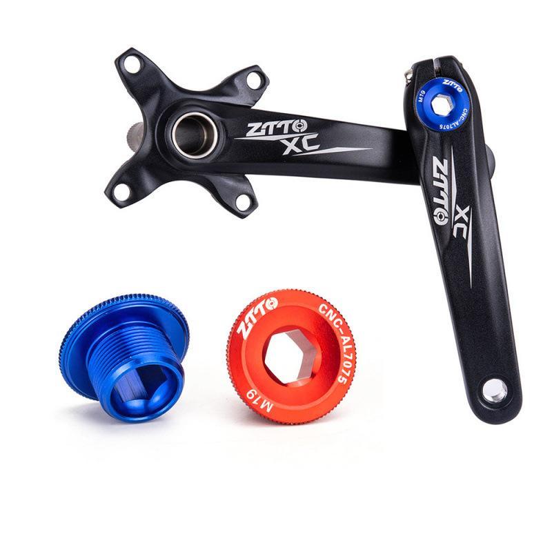 Bicycle Crank Arm Fixing Bolt Wear Resistant Aluminum Alloy Bike Crankset Nut Cover 1PC for Mountain Biking Replacement