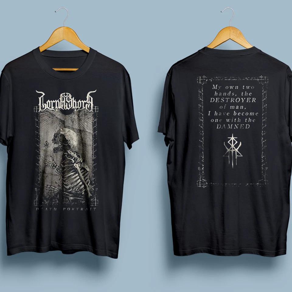 НОВЫЙ подарок для фанатов группы Lorna Shore, черная футболка из плотного хлопка, размеры S-5XL, EN780, унисекс XXL