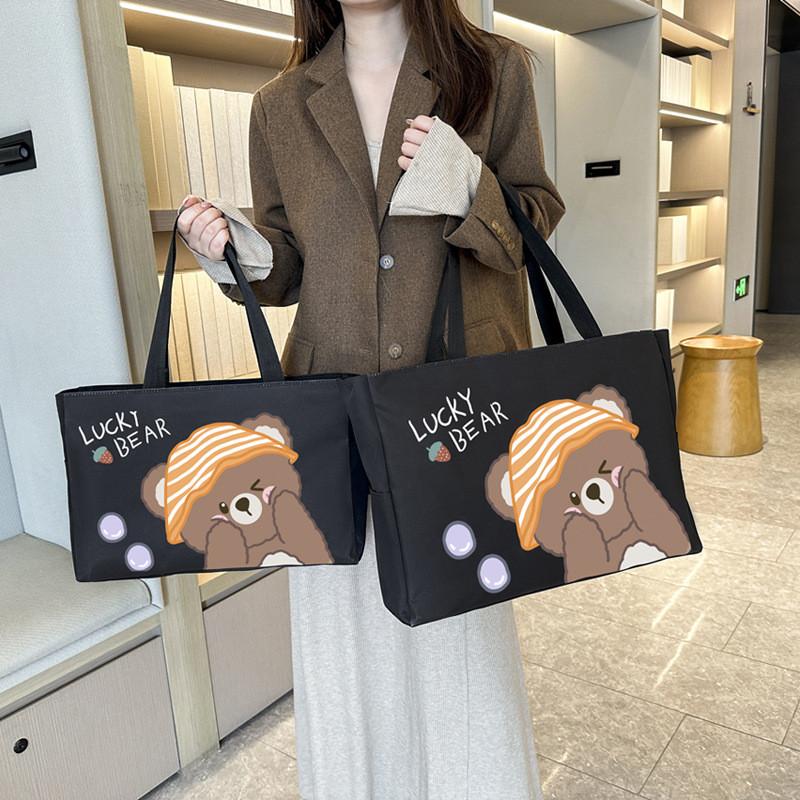 Short Distance Travel Storage Bag Large Capacity Tote Bag Lightweight Leisure Luggage Bag Hand Pulled Luggage Storage Waterproof Bag