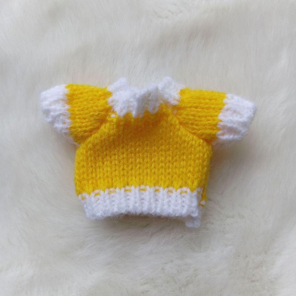 High Necked Knitted Coat Fashion Sweaters Outfits  for 10cm Cotton Doll/for Idol Dolls