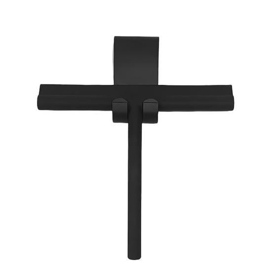 Single-sided Wiper Ergonomic Design No Installation Glass Shower Squeegee Scratch-Resistant Silicone Bathroom Mirror Wiper