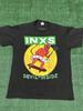 Vintage 1988 INXS Konzert Devil Inside Tour T-Shirt Größe L 80er Jahre Unisex T-Shirt