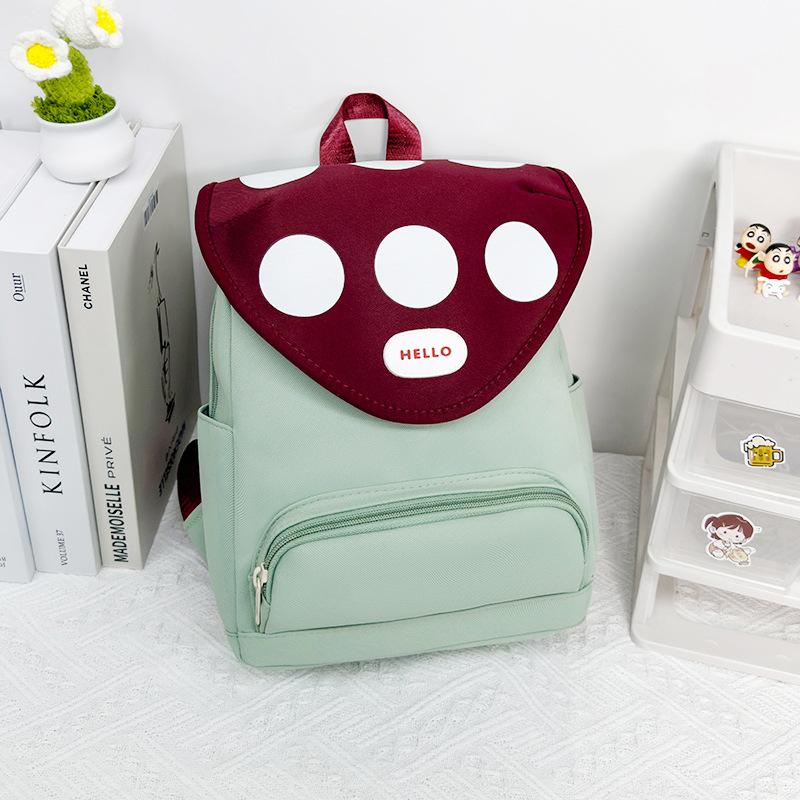 School Bag, Kindergarten Children's Backpack, Cute Mushroom Bag, New Style, Elementary School Students Mini Lightweight Trend Bag