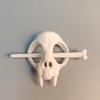 Ghost Skull Hair Sticks Gothic Skeleton Hairpin Women Hairclip Headwear Halloween Accessories
