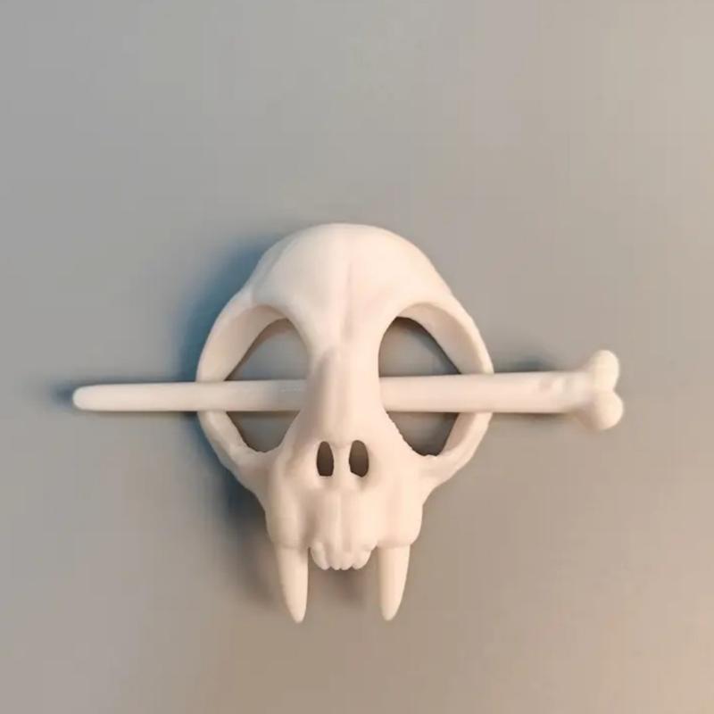 Ghost Skull Hair Sticks Gothic Skeleton Hairpin Women Hairclip Headwear Halloween Accessories