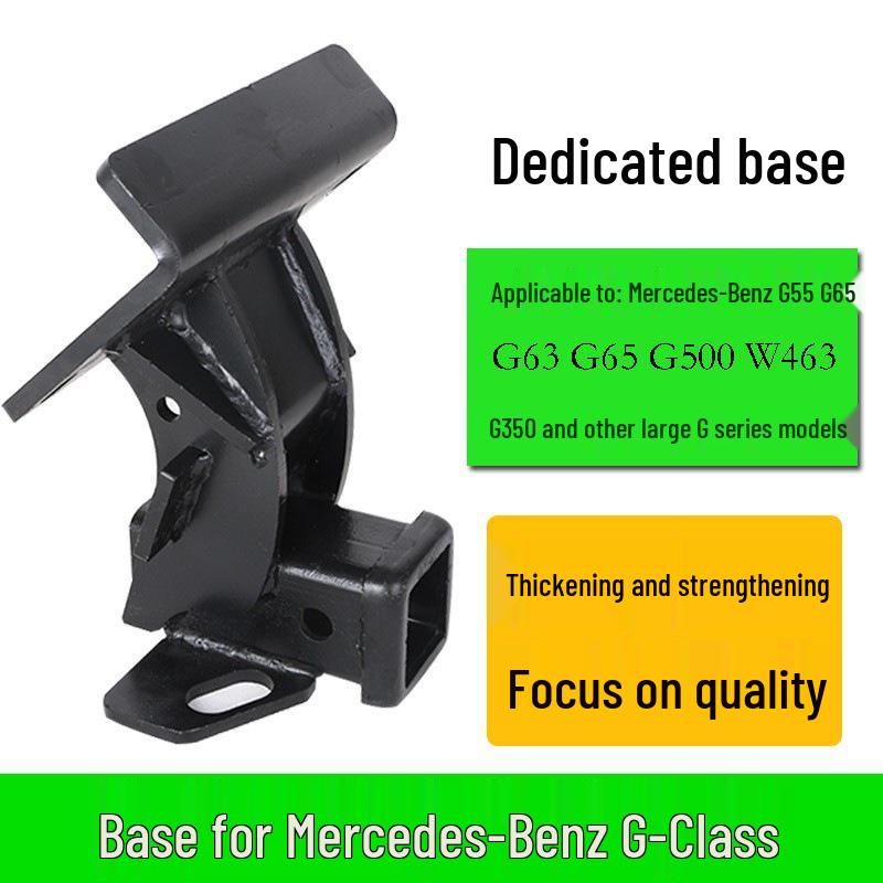 Compatible Tow Hook Support for 19 Mercedes-Benz G-Class Models, Including G500, G63, G350, W463 - Modified Trailer Hitch.