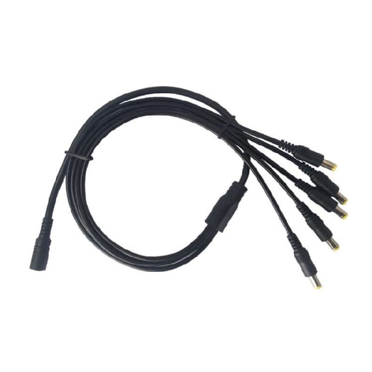 Power Splitter Cable 5.5mmx2.5mm Female Plug to 2/3/4/5/8/10 Male Splitter