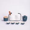 Portable Ceramic Kung Fu Travel Tea Set