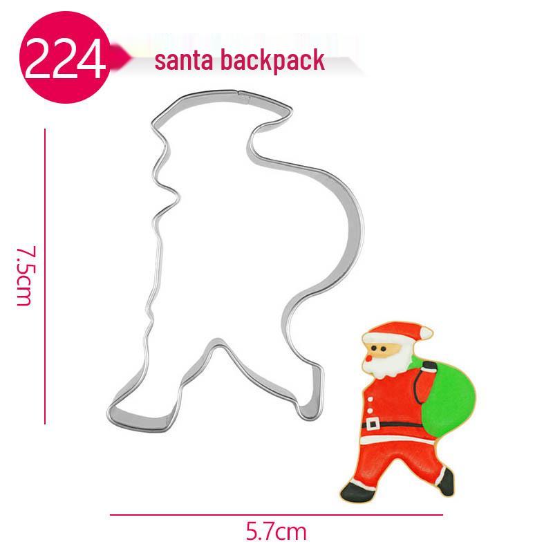 Stainless Steel Christmas Tree Cookie & Cake Cutter Mold Set