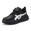 6116 children's board shoes, white shoes, spring low-top Velcro leather surface, male and female students, middle school children's running shoes, spo