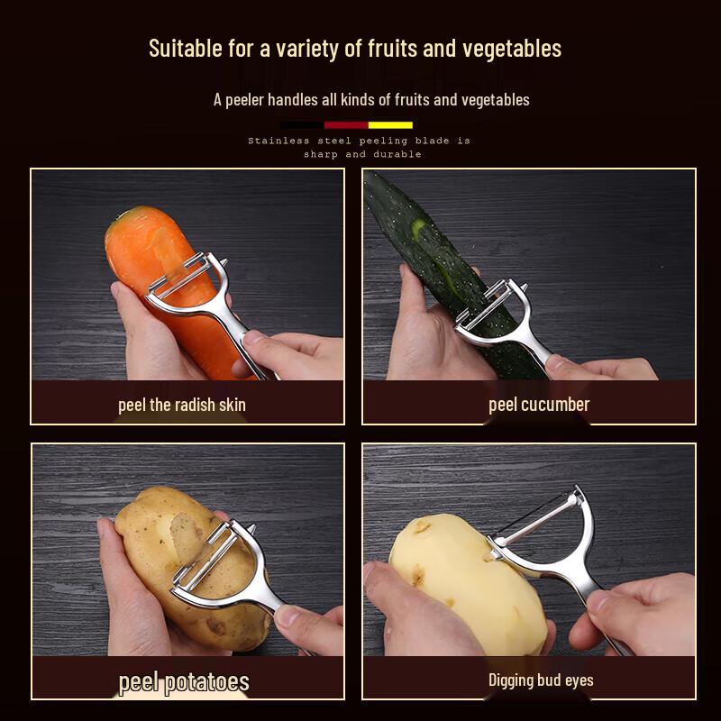 Stainless Steel Multifunctional Peeler