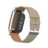 Adjustable Fitness Tracker Strap PU Leather Watch Strap for Google Fitbit Air for Men Women