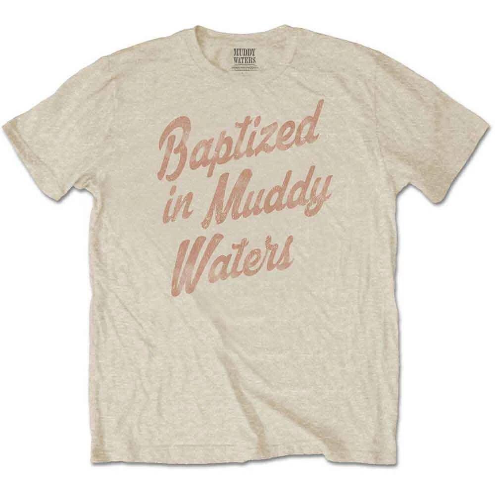 Muddy Waters Men s Baptized T-Shirt, Beige (Sand Sand), Medium (Size:Medium) S