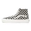 Vans נעלי סקייט גבוהות גזרה סקייט נעלי סקייט יומיומיות יוניסקס שחור לבן VN0A5KRU705