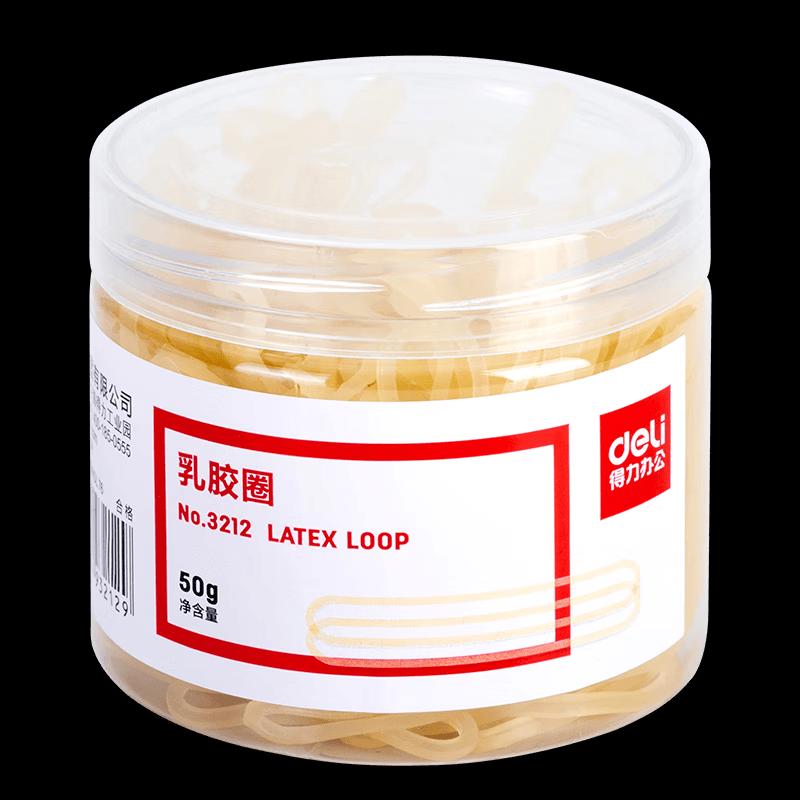 Deli Office Rubber Bands (5-Tube Pack)