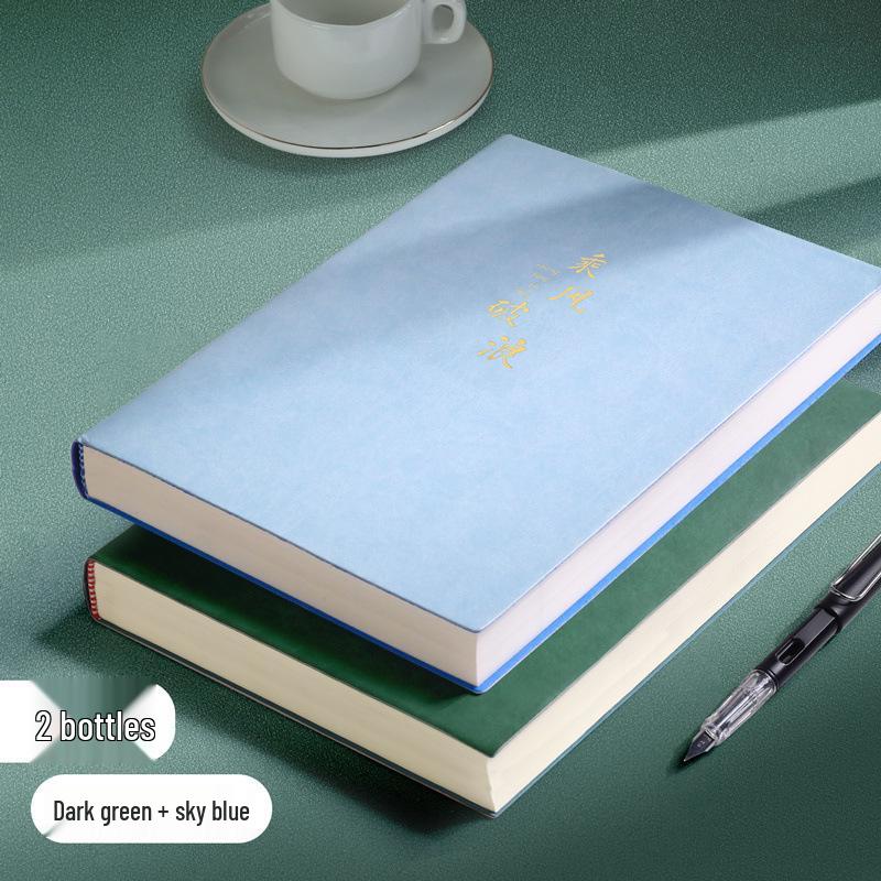 Extra Thick Leather Notebook for Postgraduate Exams – Large and Durable